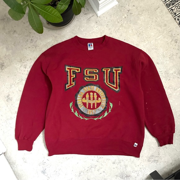 Vintage FSU crewneck sweater xl - Picture 1 of 4